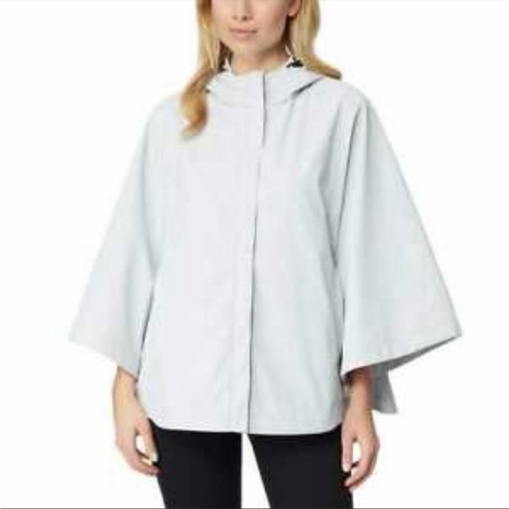 32 Degree Cool Ladies Rain Pancho Hoodie, Size L/XL